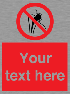 Custom prohibition No metallic implants